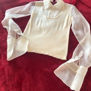 Chanel beautiful cashmere top